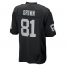 Tim Brown Las Vegas Raiders Nike Game Retired Player Jersey Black