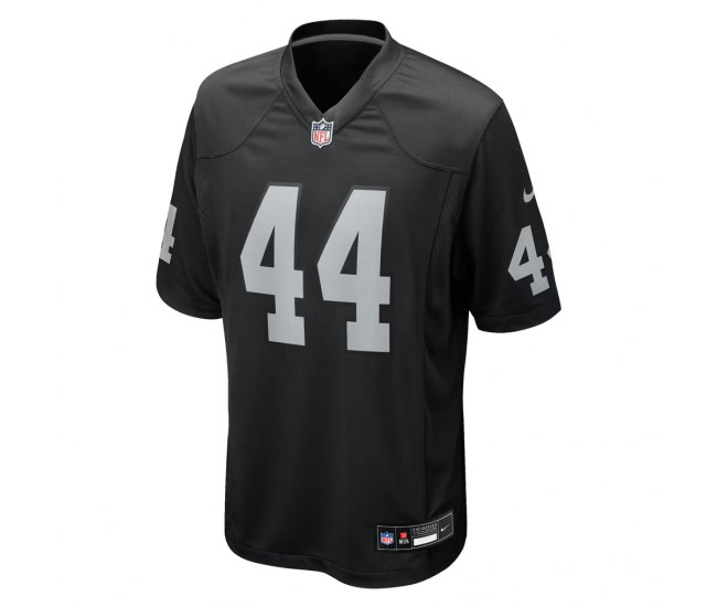 Tommy Eichenberg Las Vegas Raiders Nike Team Game Jersey Black