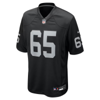 Tyler Linderbaum Las Vegas Raiders Nike Team Game Jersey Black