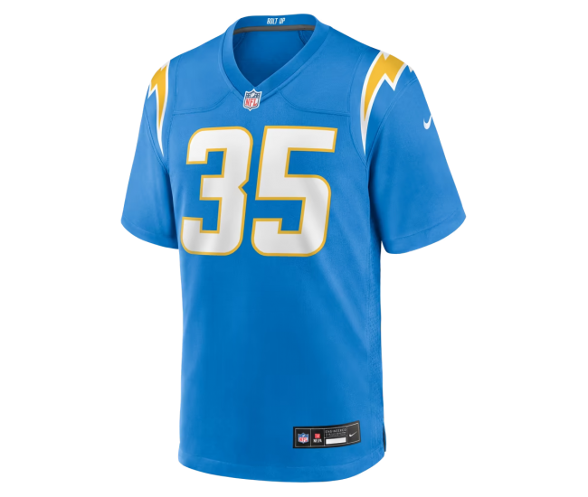 Amar Johnson Los Angeles Chargers Nike Team Game Jersey Powder Blue
