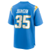 Amar Johnson Los Angeles Chargers Nike Team Game Jersey Powder Blue