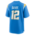 Derius Davis Los Angeles Chargers Nike Team Game Jersey Powder Blue