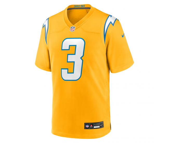 Derwin James Jr. Los Angeles Chargers Nike Alternate Charger Power Game Player Jersey Gold