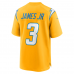 Derwin James Jr. Los Angeles Chargers Nike Alternate Charger Power Game Player Jersey Gold