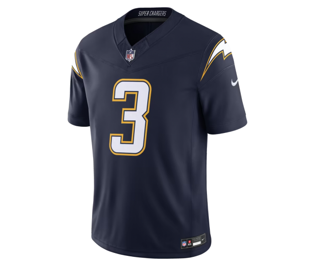 Derwin James Jr. Los Angeles Chargers Nike Alternate Super Chargers Vapor F.U.S.E. Stitched Limited Jersey Navy
