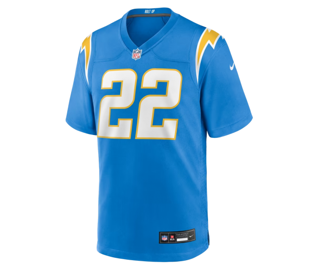 Genesis Smith Los Angeles Chargers Nike Team Game Jersey Powder Blue