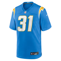 Greg Desrosiers Jr. Los Angeles Chargers Nike Team Game Jersey Powder Blue
