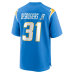 Greg Desrosiers Jr. Los Angeles Chargers Nike Team Game Jersey Powder Blue