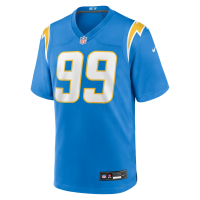 Jamaree Caldwell Los Angeles Chargers Nike Team Game Jersey Powder Blue