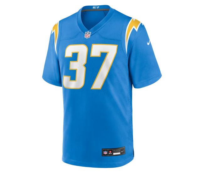 Jordan Oladokun Los Angeles Chargers Nike Team Game Jersey Powder Blue