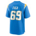 Josh Fuga Los Angeles Chargers Nike Team Game Jersey Powder Blue