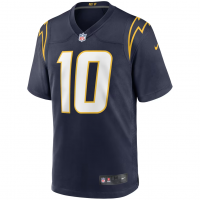 Justin Herbert Los Angeles Chargers Nike Alternate Game Jersey Navy