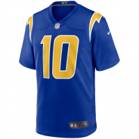 Justin Herbert Los Angeles Chargers Nike Alternate Game Jersey Royal