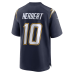 Justin Herbert Los Angeles Chargers Nike Alternate Super Chargers Game Player Jersey Navy