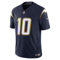 Justin Herbert Los Angeles Chargers Nike Alternate Super Chargers Vapor F.U.S.E. Stitched Limited Jersey Navy