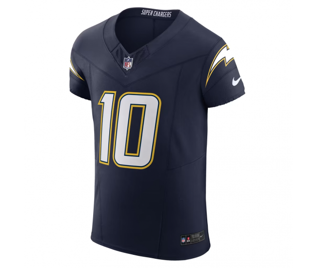 Justin Herbert Los Angeles Chargers Nike Alternate Vapor F.U.S.E. Elite Jersey Navy