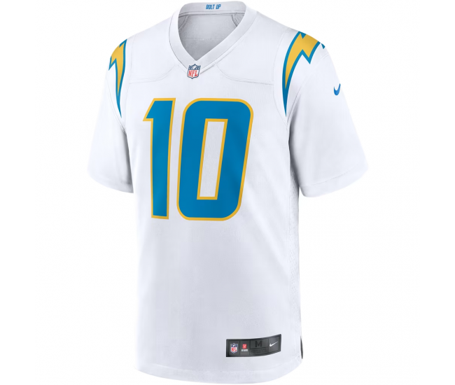 Justin Herbert Los Angeles Chargers Nike Game Jersey White