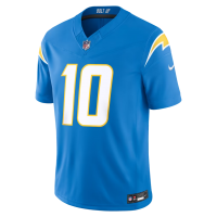 Justin Herbert Los Angeles Chargers Nike Team Vapor F.U.S.E. Stitched Limited Jersey Powder Blue
