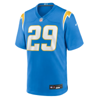 Kaiir Elam Los Angeles Chargers Nike Team Game Jersey Powder Blue