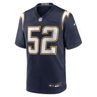 Khalil Mack Los Angeles Chargers Nike Alternate Super Chargers Game Player Jersey Navy