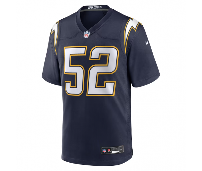 Khalil Mack Los Angeles Chargers Nike Alternate Super Chargers Game Player Jersey Navy