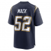 Khalil Mack Los Angeles Chargers Nike Alternate Super Chargers Game Player Jersey Navy