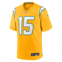 Ladd McConkey Los Angeles Chargers Nike Alternate Charger Power Game Player Jersey Gold