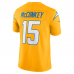 Ladd McConkey Los Angeles Chargers Nike Alternate Charger Power Vapor F.U.S.E. Limited Jersey Gold