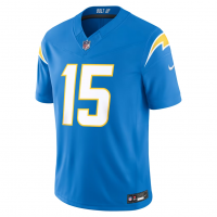 Ladd McConkey Los Angeles Chargers Nike Team Vapor F.U.S.E. Stitched Limited Jersey Powder Blue