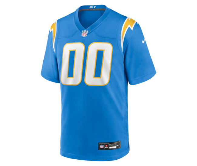 Los Angeles Chargers Nike Custom Game Jersey Powder Blue