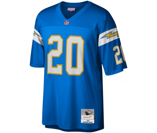 Natrone Means Los Angeles Chargers Mitchell & Ness Legacy Replica Jersey Powder Blue