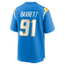 Nick Barrett Los Angeles Chargers Nike Team Game Jersey Powder Blue