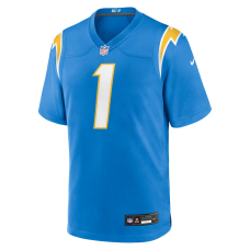 Number 1 Groom Los Angeles Chargers Nike Game Jersey Powder Blue Number 1 Groom Los Angeles Chargers Nike Game Jersey Powder Blue