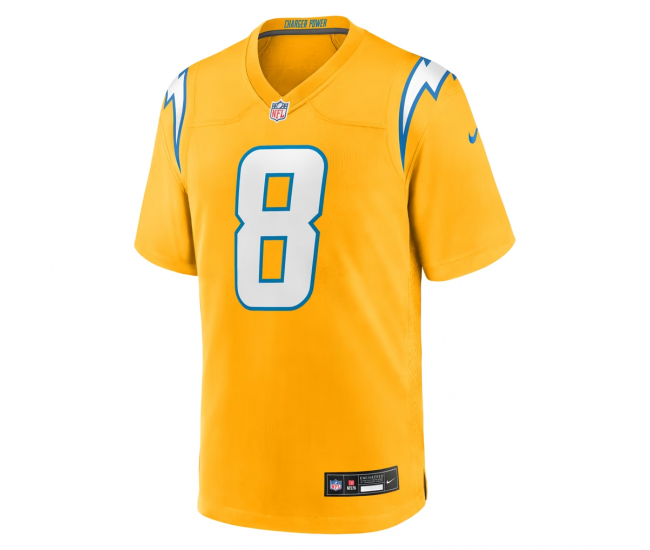 Omarion Hampton Los Angeles Chargers Nike Alternate Charger Power Game Player Jersey Gold