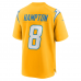Omarion Hampton Los Angeles Chargers Nike Alternate Charger Power Game Player Jersey Gold