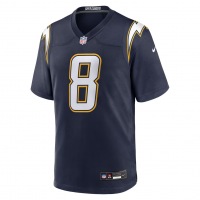 Omarion Hampton Los Angeles Chargers Nike Alternate Super Chargers Game Player Jersey Navy