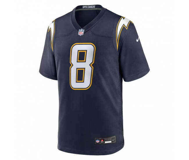 Omarion Hampton Los Angeles Chargers Nike Alternate Super Chargers Game Player Jersey Navy