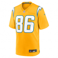 Oronde Gadsden Los Angeles Chargers Nike Alternate Charger Power Game Jersey Gold