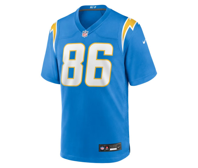 Oronde Gadsden Los Angeles Chargers Nike Team Game Jersey Powder Blue