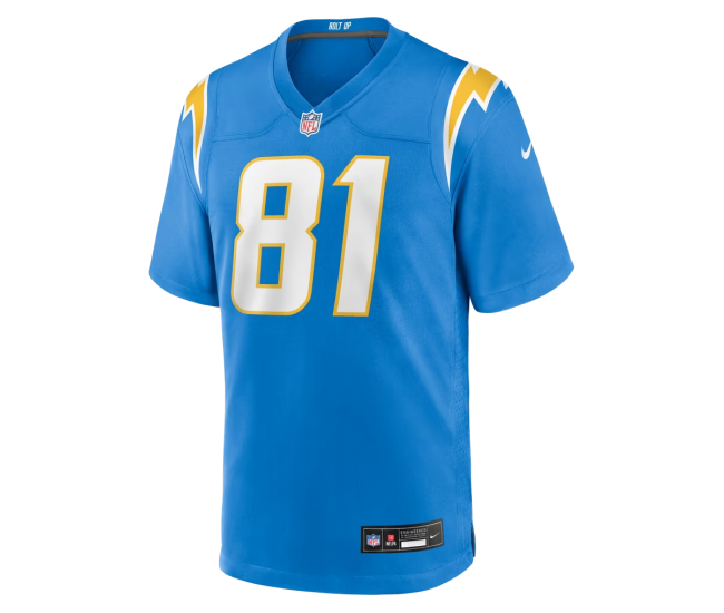 Patrick Herbert Los Angeles Chargers Nike Team Game Jersey Powder Blue