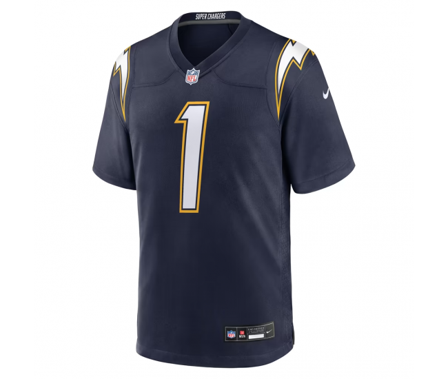 Quentin Johnston Los Angeles Chargers Nike Alternate Super Chargers Game Player Jersey Navy