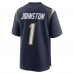 Quentin Johnston Los Angeles Chargers Nike Alternate Super Chargers Game Player Jersey Navy