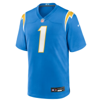 Quentin Johnston Los Angeles Chargers Nike Game Player Jersey Powder Blue