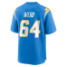 Terry Webb Los Angeles Chargers Nike Team Game Jersey Powder Blue