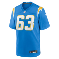 Tyler Biadasz Los Angeles Chargers Nike Team Game Jersey Powder Blue