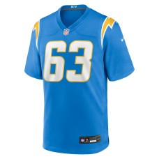Tyler Biadasz Los Angeles Chargers Nike Team Game Jersey Powder Blue Tyler Biadasz Los Angeles Chargers Nike Team Game Jersey Powder Blue