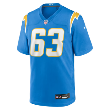 Tyler Biadasz Los Angeles Chargers Nike Team Game Jersey Powder Blue