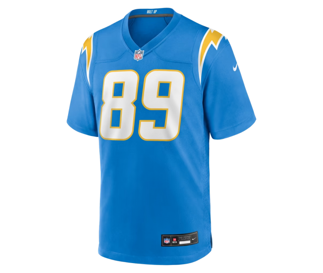 Will Dissly Los Angeles Chargers Nike Team Game Jersey Powder Blue