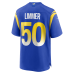 Beaux Limmer Los Angeles Rams Nike Team Game Jersey Royal
