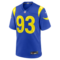 Bill Norton Los Angeles Rams Nike Team Game Jersey Royal